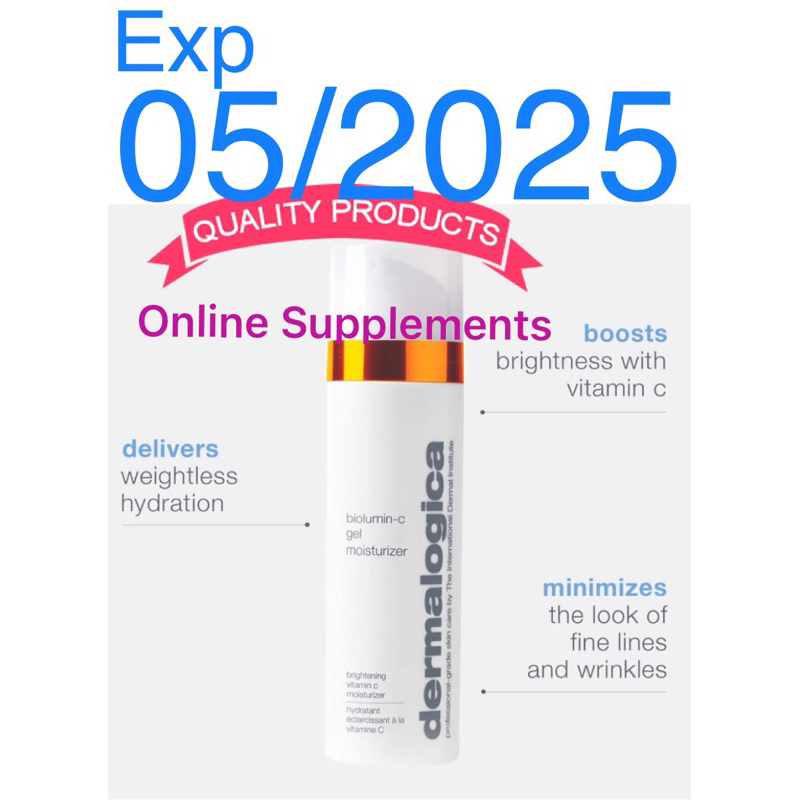 Dermalogica bioluminc vitamin c gel moisturizer 50ml Shopee Malaysia