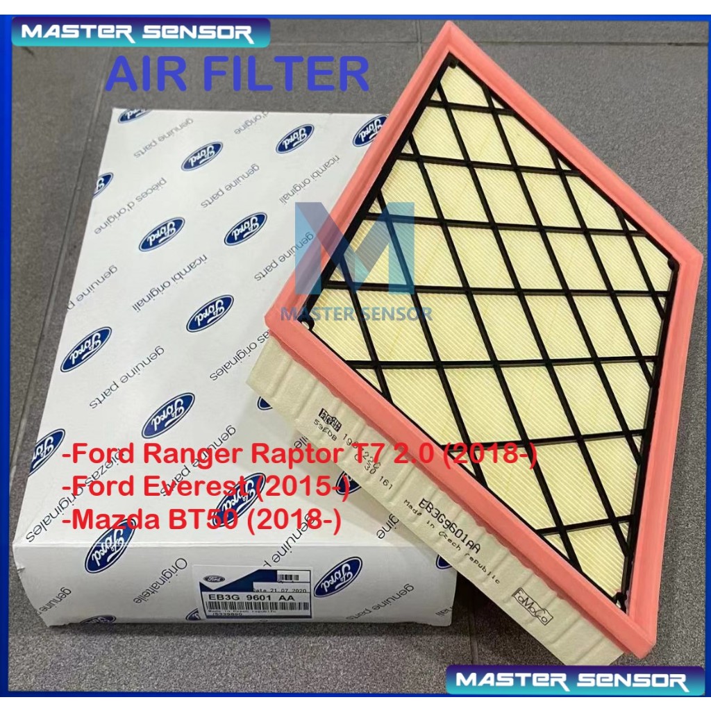 100% Original Ford Engine Air Filter - Ford Ranger Raptor T7 2.0 2018 ...