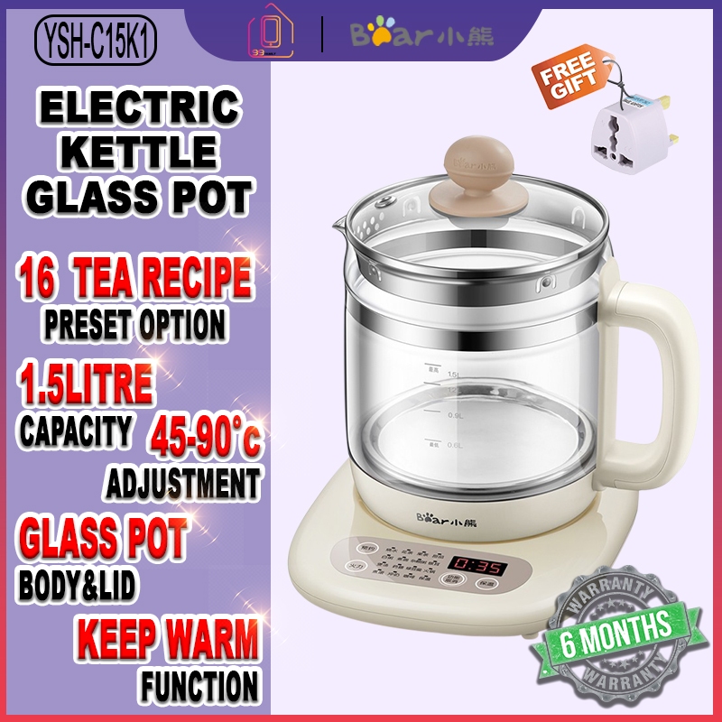 Bear YSHC15K1 Health Pot 1.5L Electric Kettle MultiPurpose Health