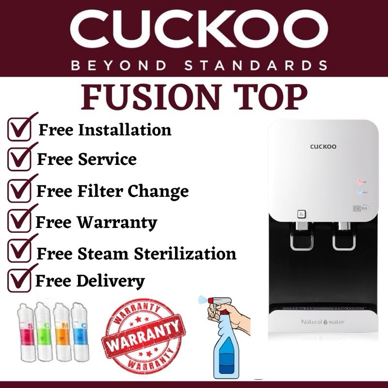 CUCKOO FUSION TOP WATER PURIFIER Shopee Malaysia