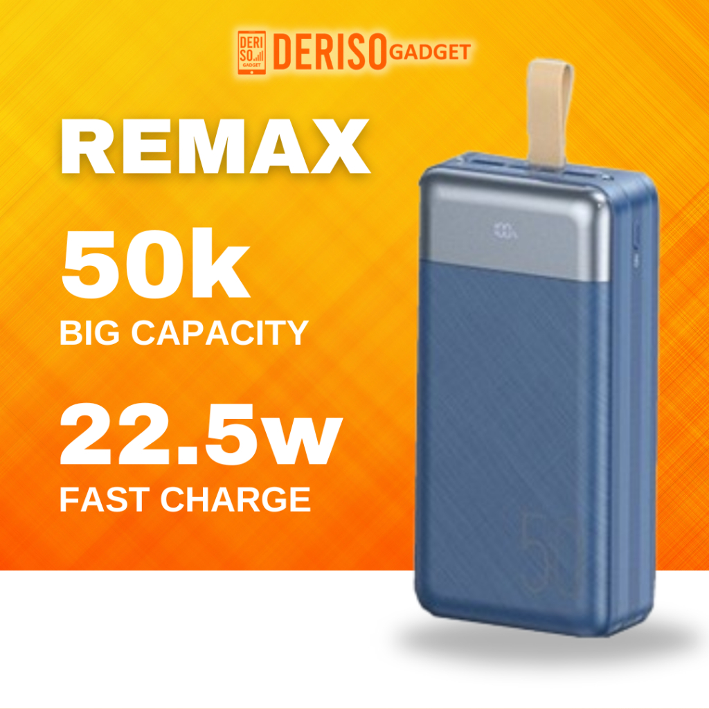 DERISO Powerbank 60000mAh Fast Charging REMAX RPP-173 RPP-565 | Shopee ...