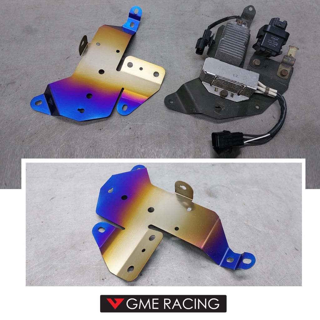 Evo 789 Injector drop resistor fuel pump relay plate holder. Shopee