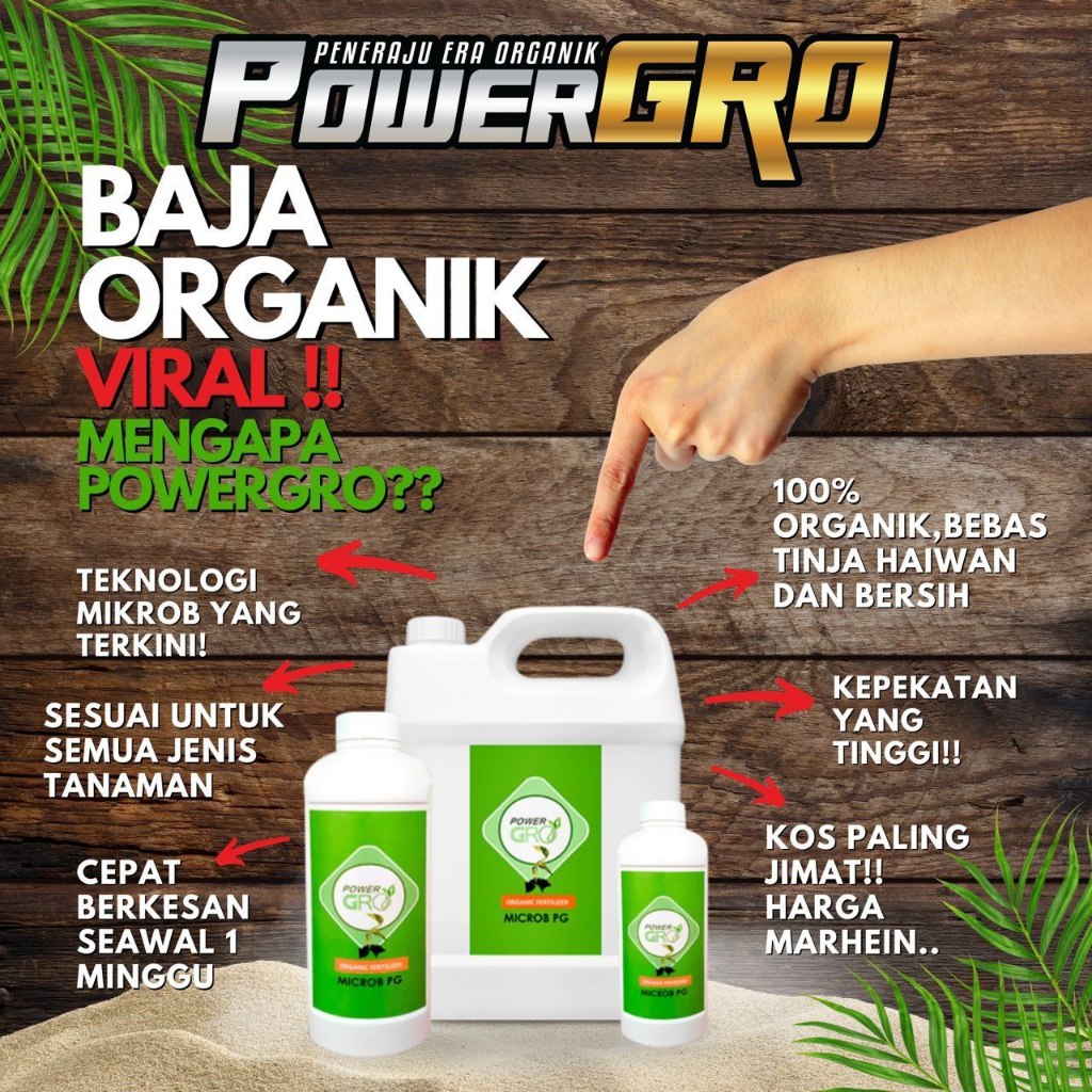 BAJA POWER GRO (FAST SHIPPING) Shopee Malaysia