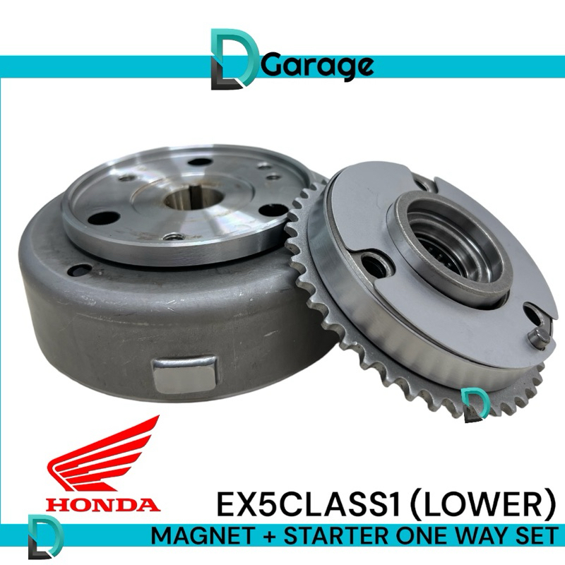 HONDA EX5CLASS1 EX5CLASS CLASS LOWER MAGNET ASSY STARTER ONE WAY SET ...