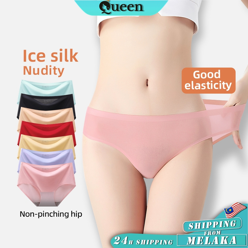 Ice Silk Sculpting Panty - seamless women underwear panties mid