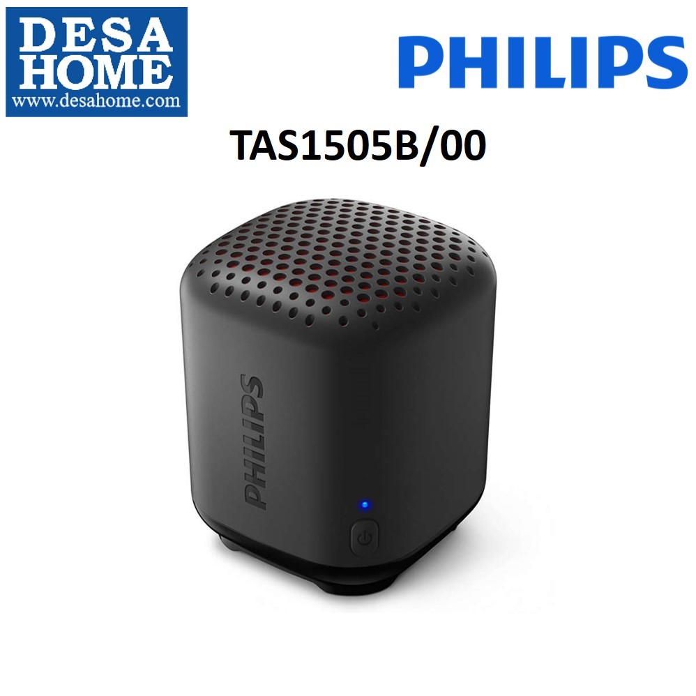 Philips TAS1505B/00 2.5 Watts Portable Bluetooth Speaker TAS1505B