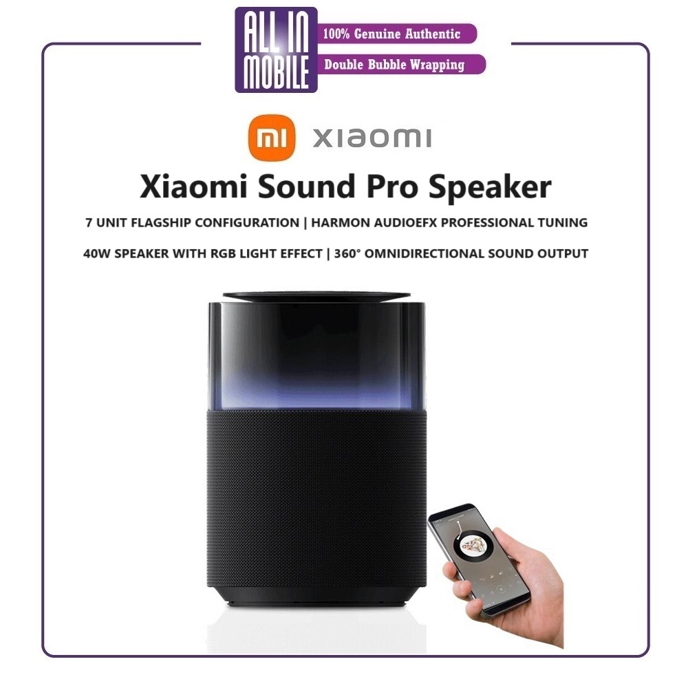 Xiaomi Sound Pro Speaker (7 Drivers Transparent Speakers 360 Degree