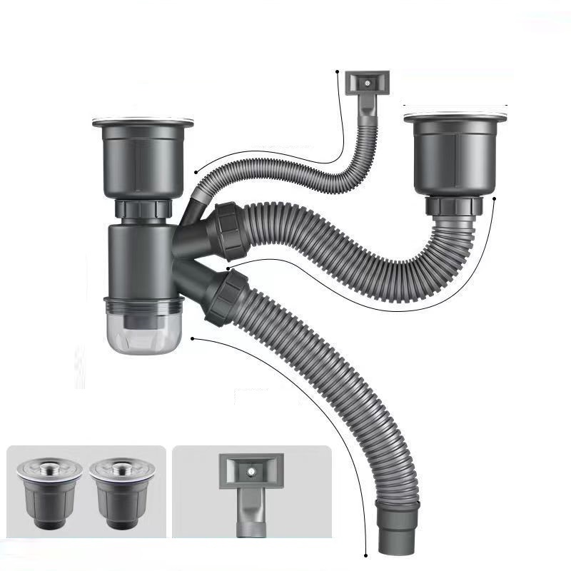 Strainer Drain Kit Double Kitchen Sinks With Sink Strainer Drain Hose   My 11134207 7r98o Lphzw4nclqxm04