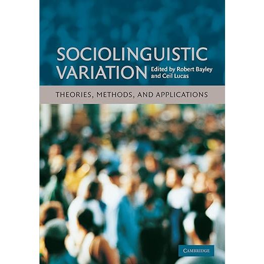 Sociolinguistic Variation: Theories, Methods, and Applications | Shopee ...