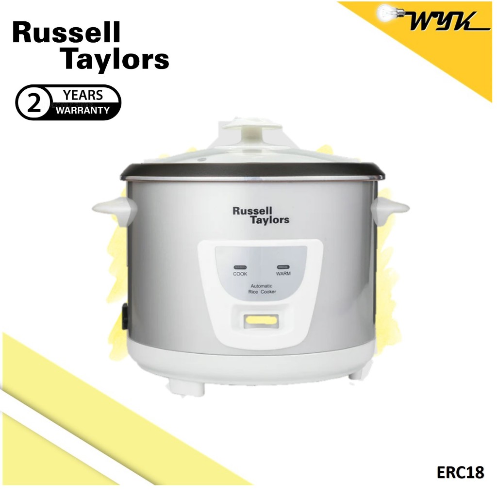 Russell Taylors 1.8L Rice Cooker Erc18 (Copper Gold) | Shopee Malaysia