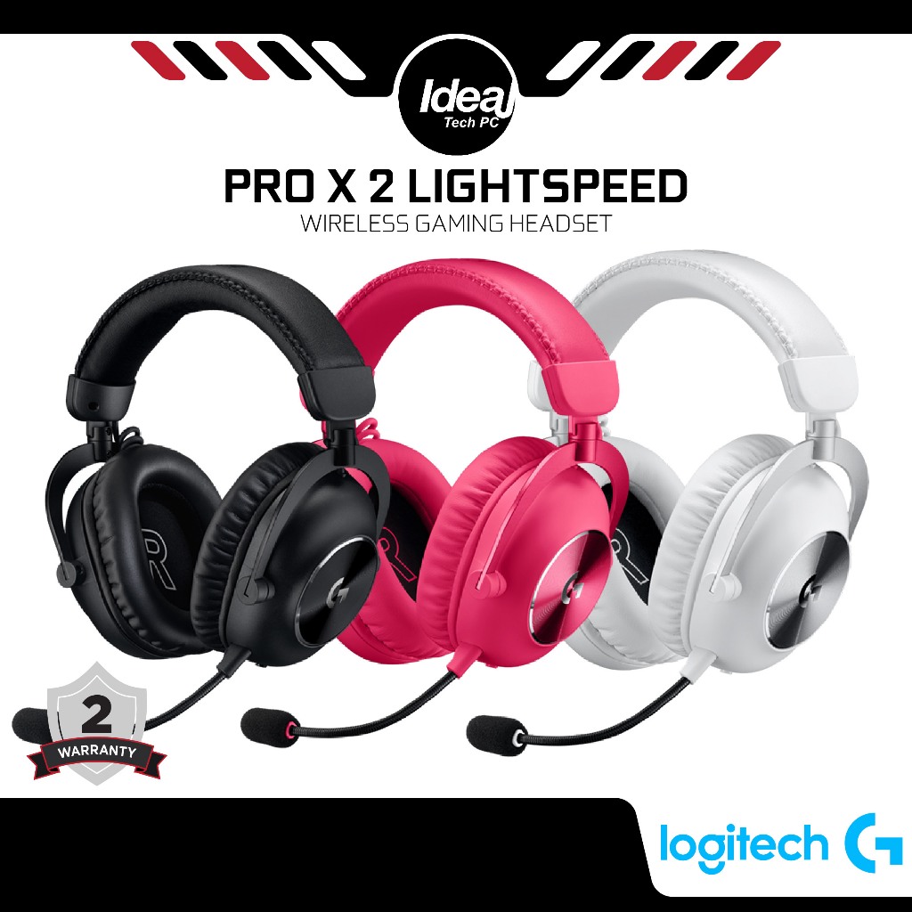 LOGITECH PRO X 2 LIGHTSPEED | Wireless Gaming Headset | Shopee Malaysia