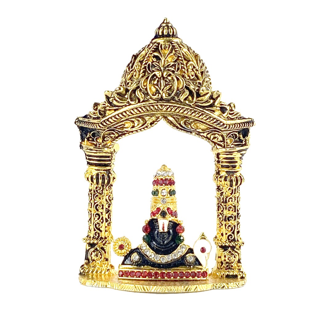 Tirupati Balaji Idol Handcrafted Home And Temple Decor Car Dashboards Ideal T Gs0003