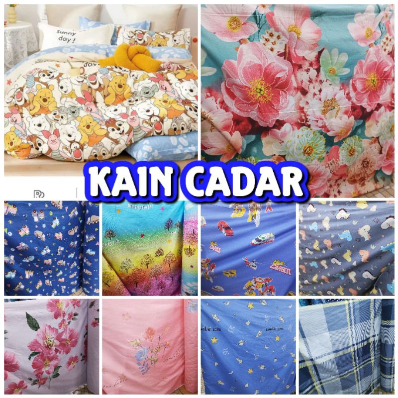 🔥 KAIN CADAR COTTON BIDANG 90 ” 100% PURE COTTON ( KAIN SAHAJA ...