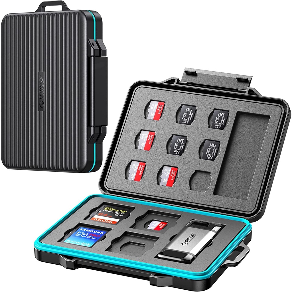 ORICO Memory Card Case Waterproof SD/TF Holder Antistatic Shockproof