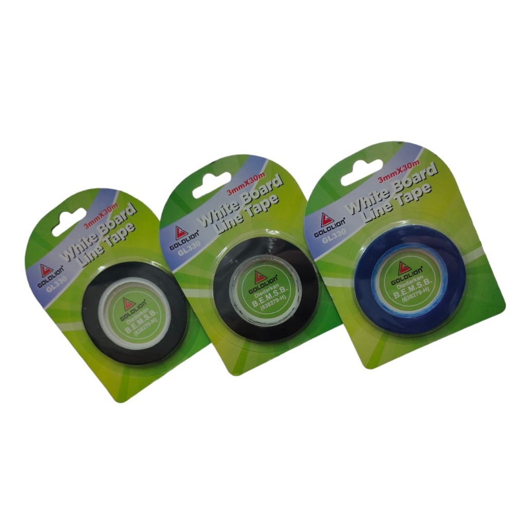 GOLDLION WHITE BOARD LINE TAPE ( GL330 ) 1 PCS Shopee Malaysia