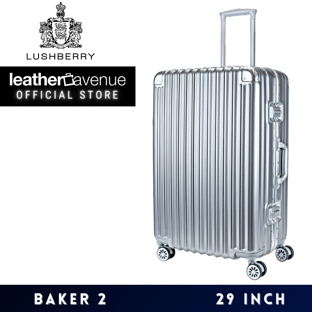 Lushberry BAKER 2 29 INCH Polycarbonate Aluminium Frame Travel Luggage Clipper Hard Case Zipless Large Capacity TSA Lock Shopee Malaysia