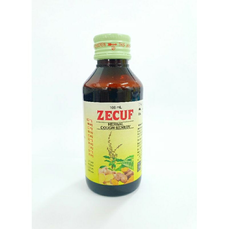 ZECUF Herbal Cough Remedy (Ubat Batuk) 100ml [Exp2027] Shopee Malaysia