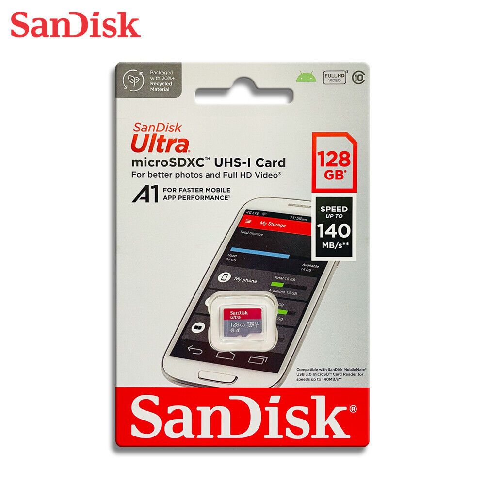 Une carte mémoire microSDHC déclinée en 32 Go et en classe 10
