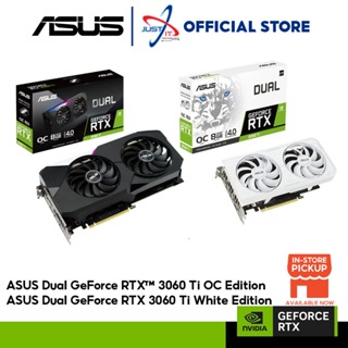 Asus GeForce RTX 3060 Ti, 8GB GDDR6, Dual OC V2 (LHR) (DUAL-RTX3060TI -O8G-V2)