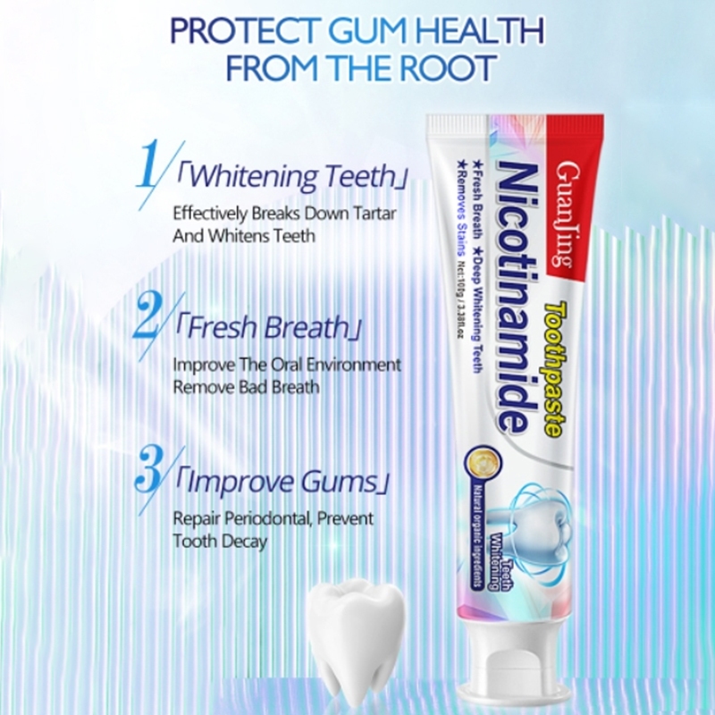 Ready Stock Original Niacinamide whitening toothpastes teeth sensitive