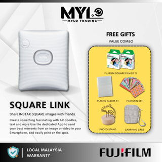 FUJIFILM INSTAX Mini Link Smartphone Printer (Beige Gold) with