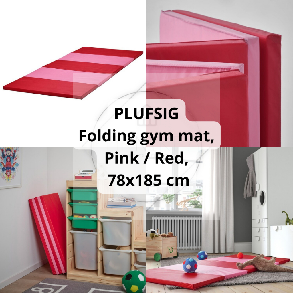 IKEA PLUFSIG Folding gym mat 78x185 cm Shopee Malaysia