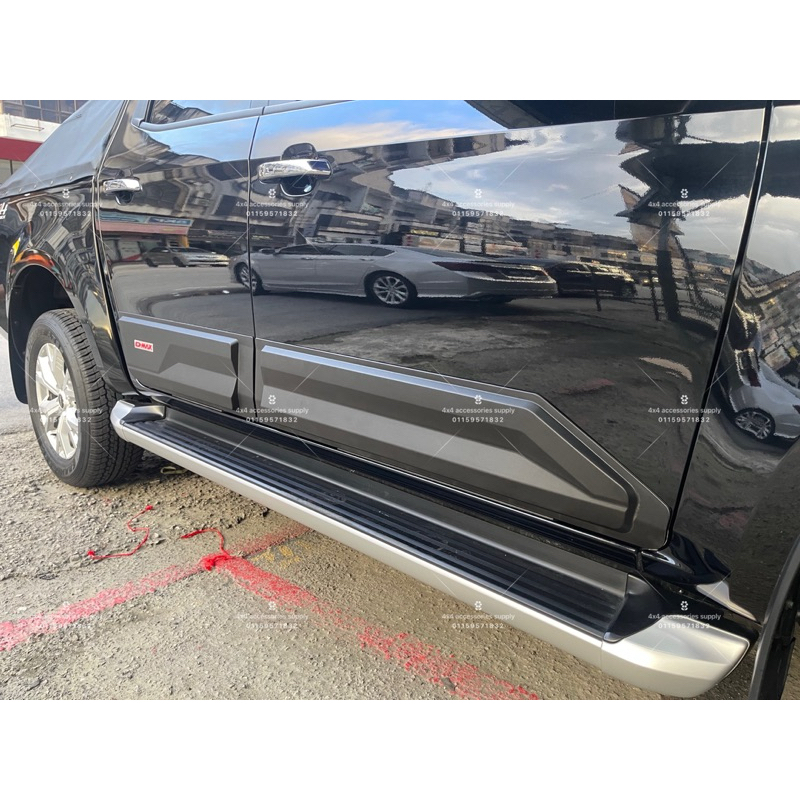 Isuzu Dmax 2021-2024 Door Garnish Side Door Cladding Protector Panel ...