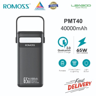 ROMOSS PD 65W Power Bank 40000mAh External Battery Fast Charge USB C  Powerful Portable Powerbank for Laptop Xiaomi 13 iPhone 14