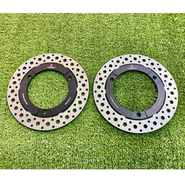 CARDINALS RACING NMAX NVX 155 FRONT/REAR T-FLOATING DISC PLATE 230MM ...