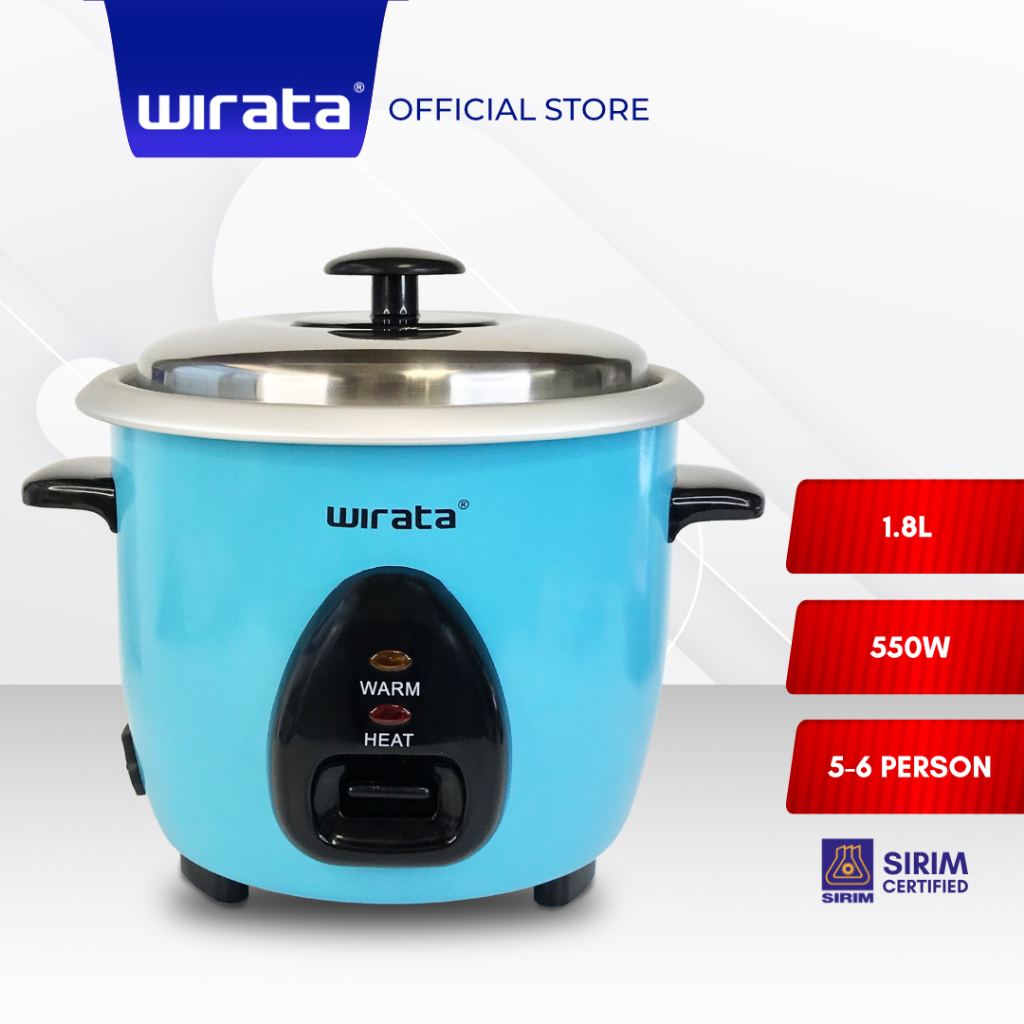 Wirata RC818A Electric Rice Cooker 1.8L Shopee Malaysia