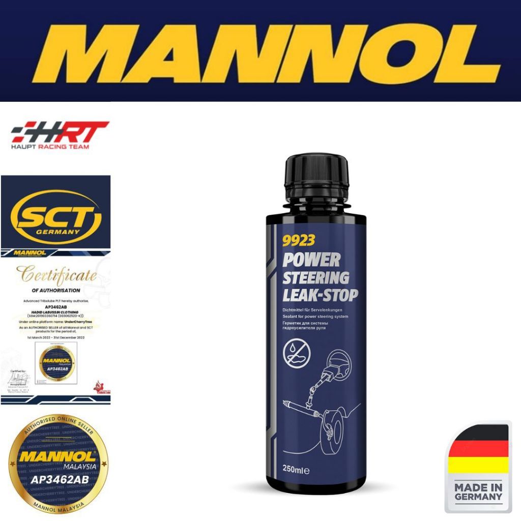 MANNOL Power Steering LeakStop MN9923 (Made in GERMANY) Power