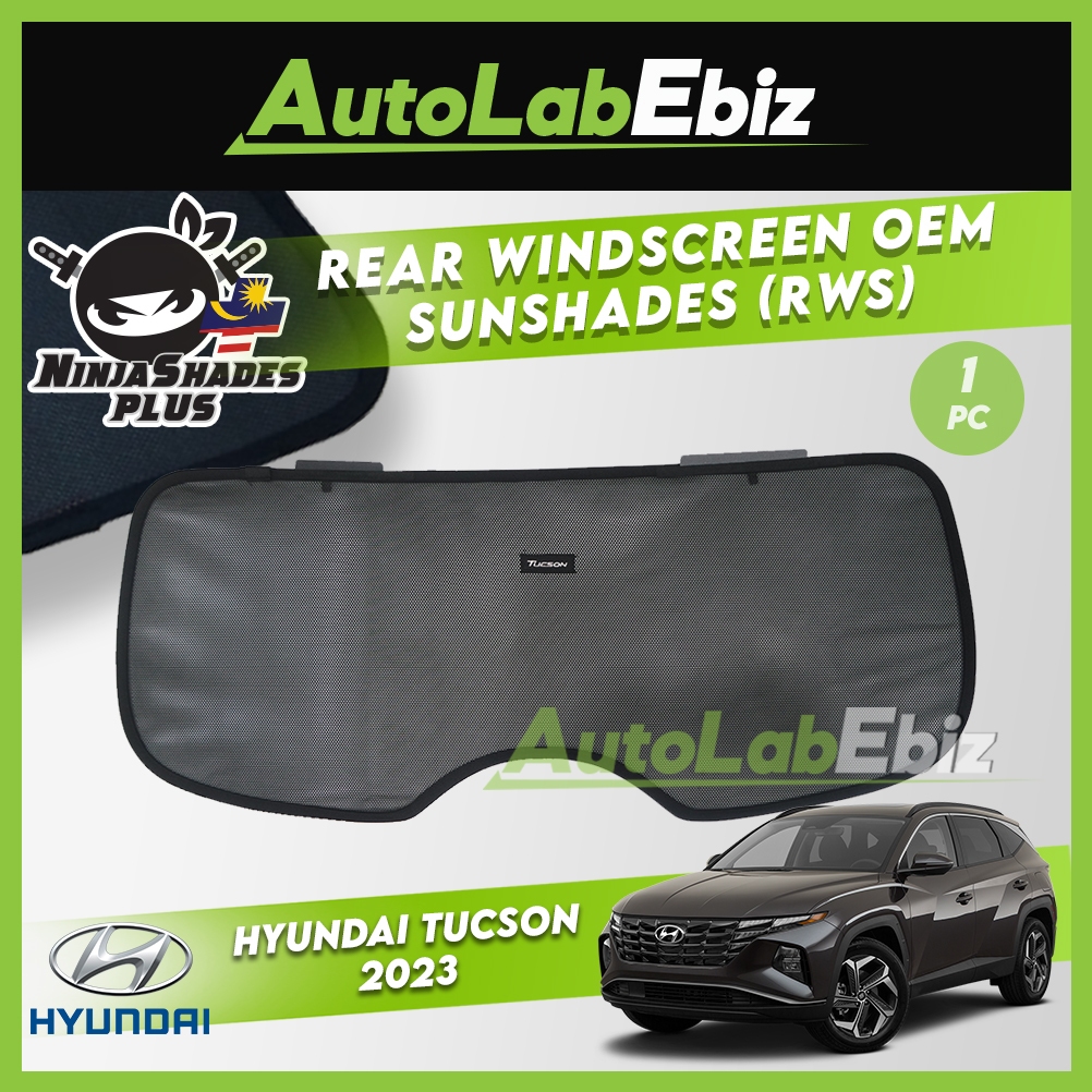 Hyundai Tucson 2023 NinjaShades Plus Rear Windscreen OEM Sunshades (RWS ...