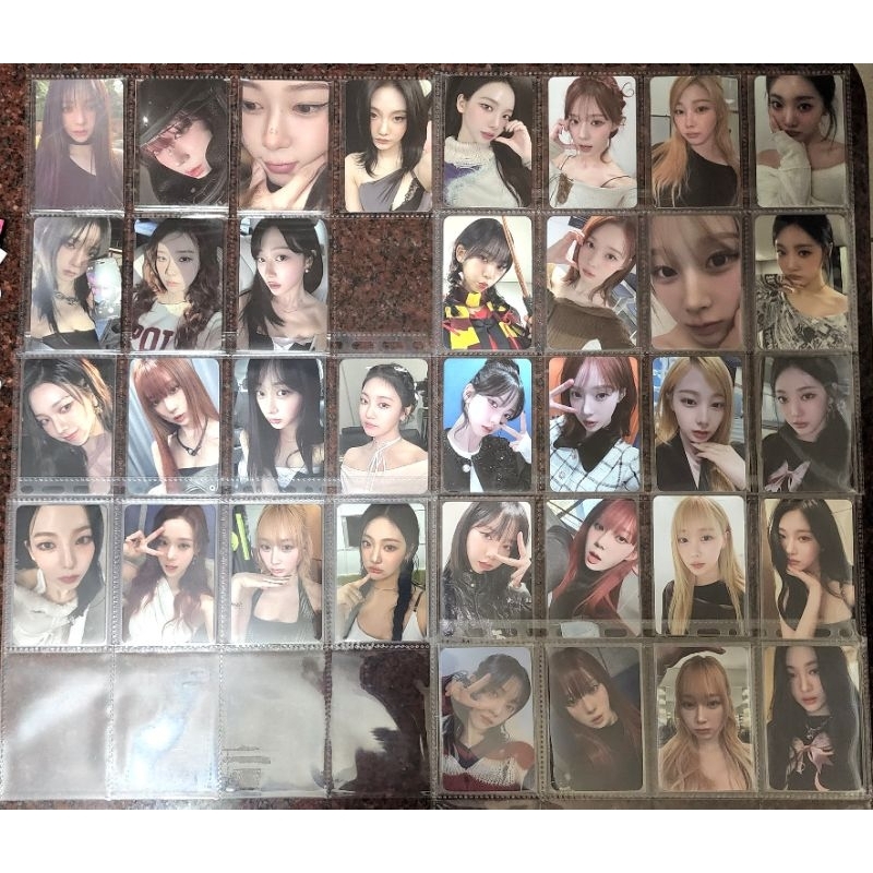 Aespa DRAMA LD FS Lucky Draw Fansign Photocards Karina Winter