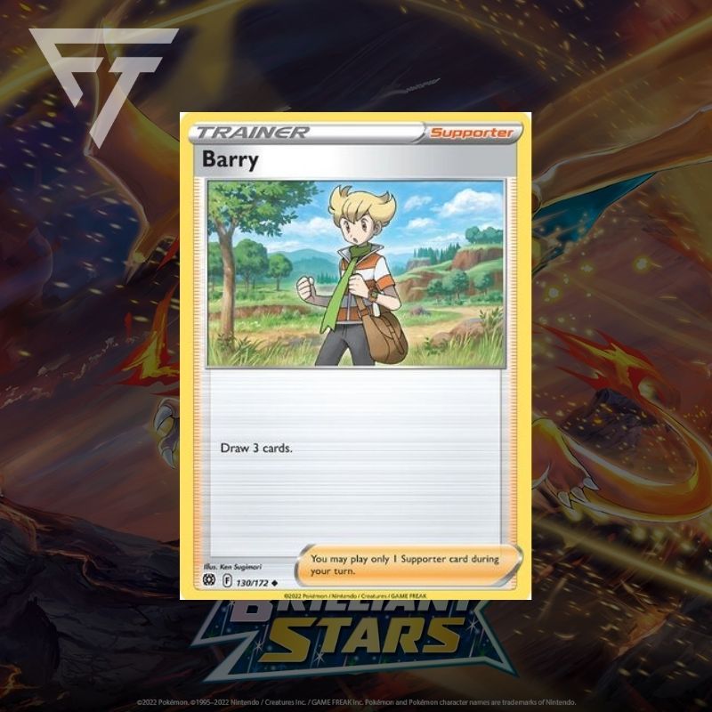 Pokemon TCG - Barry ( 130/172 ) EN | Shopee Malaysia