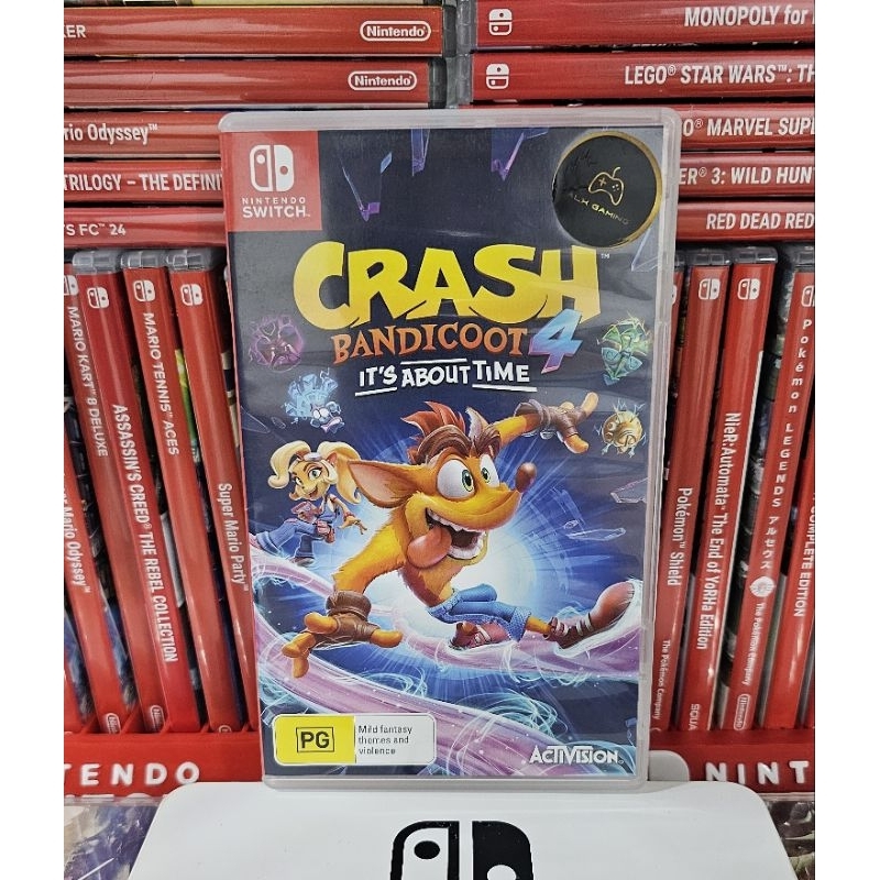 Nintendo Crash Bandicoot 4: It's About Time Switch Game Deals for Nintendo  Switch OLED Switch Lite