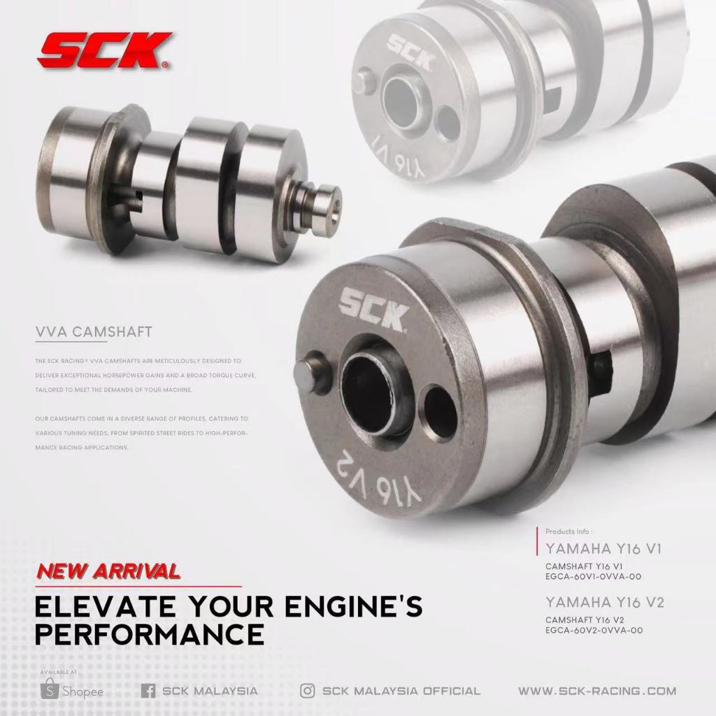 SCK CAMSHAFT CAM SHAFT RACING Y16ZR Y16Z Y16 / R15 MT15 V3 SPEC V1 V2 ...