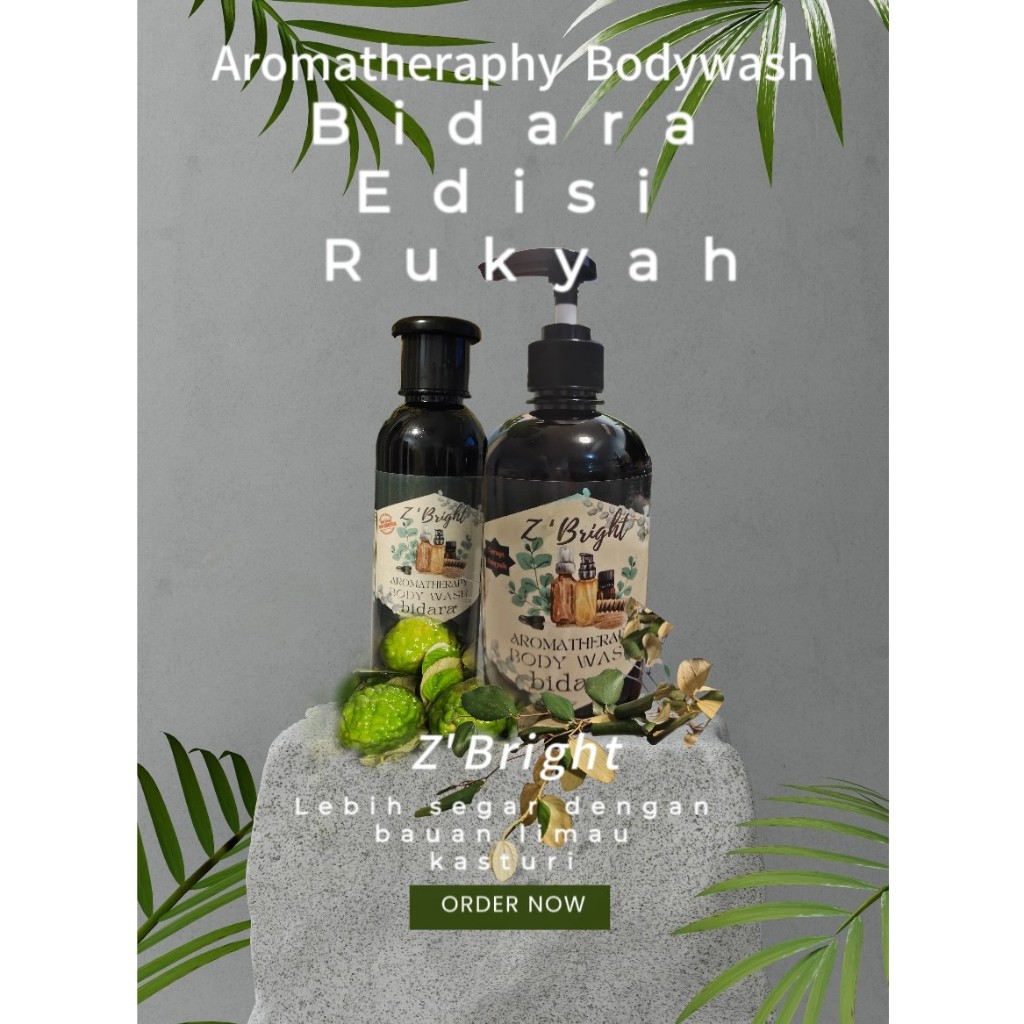 Gel Mandian/Body Wash Bidara Ruqyah + Syifa Z'Bright Shopee Malaysia