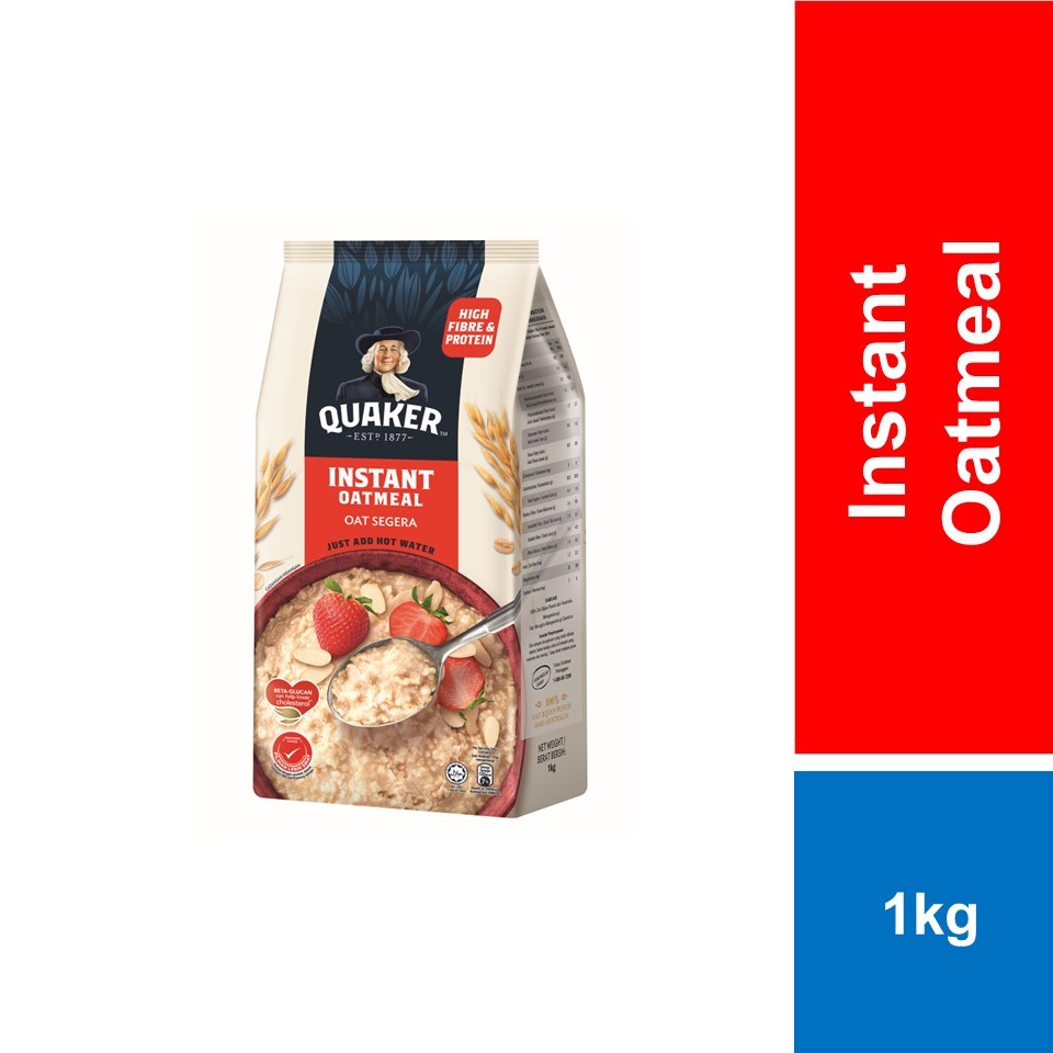 QUAKER INSTANT PET JAR 1KG | Shopee Malaysia
