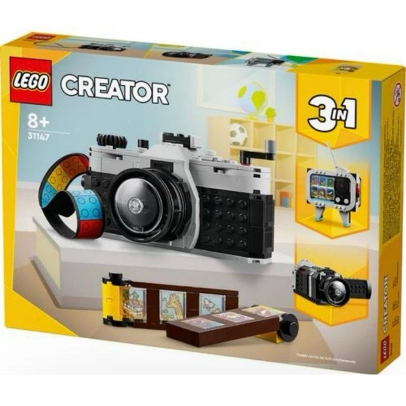 Lego 31147 Creator 3in1 Retro Camera | Shopee Malaysia