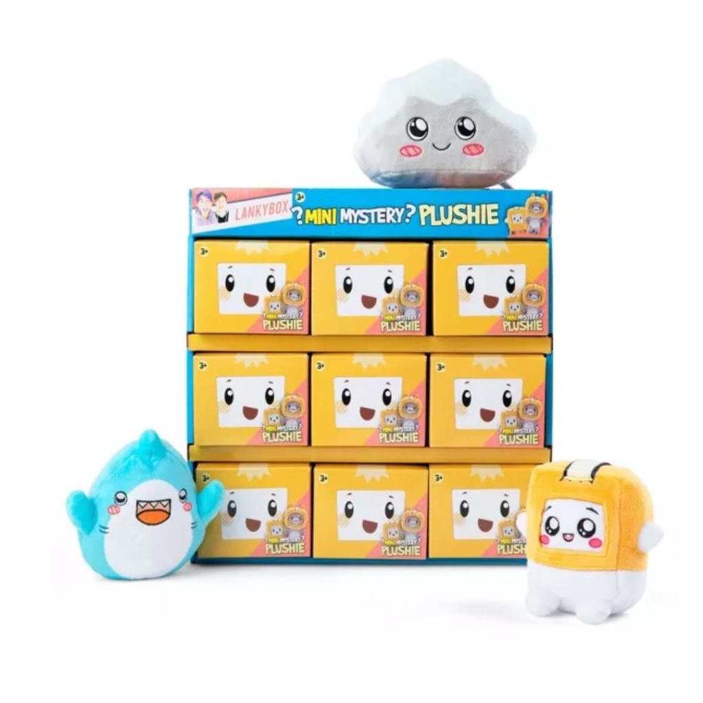 Lankybox Mini Mystery Plushie (1 Piece Of 9 Possible Plushies) 