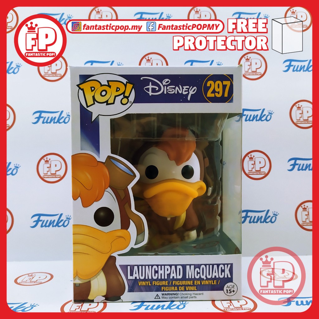 Launchpad mcquack best sale funko pop