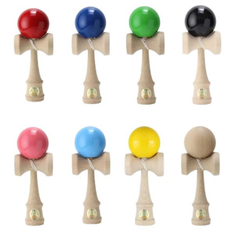 Ozora Limited Gold Kendama - Japan Import, JKA Certified, Made From Japanese Beech & Cherry Wood