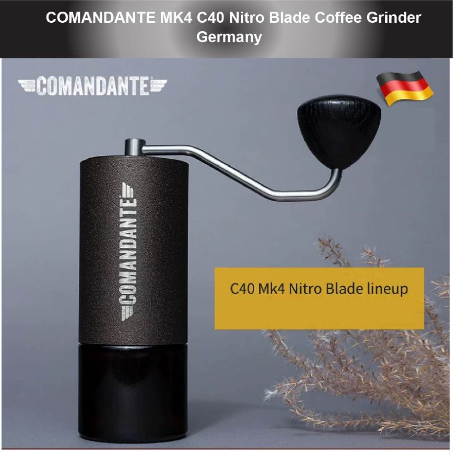(Ready Stock)100 Genuine COMANDANTE C40 MK4 Nitro Blade Coffee Grinder