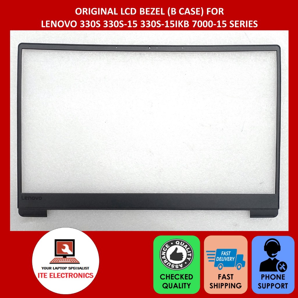 Écran IPS FHD 15.6" 1920x1080 Pour Lenovo IdeaPad 330S Series - Dalle LCD LED Mate 30 Pins - Neuf