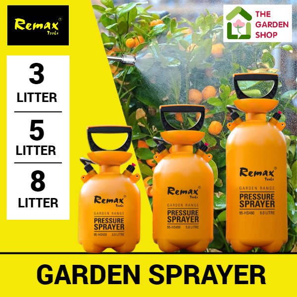 Remax Pressure Sprayer Pump Garden Sprayer Plastic Pesticide Control ...