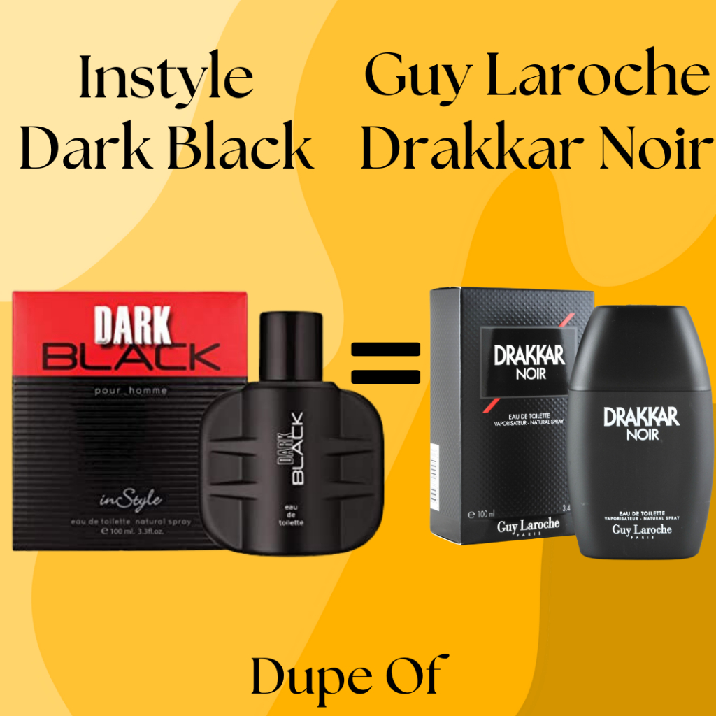 Instyle Dark Black For Men Edt 100ml Perfume Shopee Malaysia