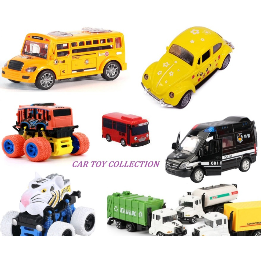 Car Truck Lorry Bus Tank Jeep Vehicle 4WD Monster Diecast