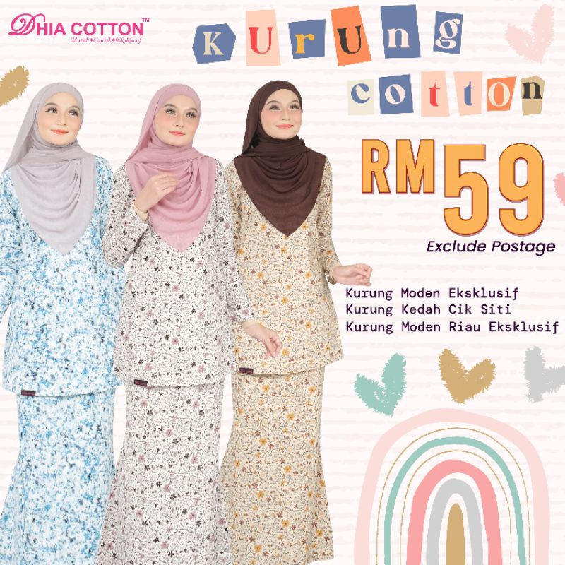 3 Koleksi Baju Kurung Mini Sofea Eksklusif Dhia Cotton Size Xs 4xl Shopee Malaysia 6784