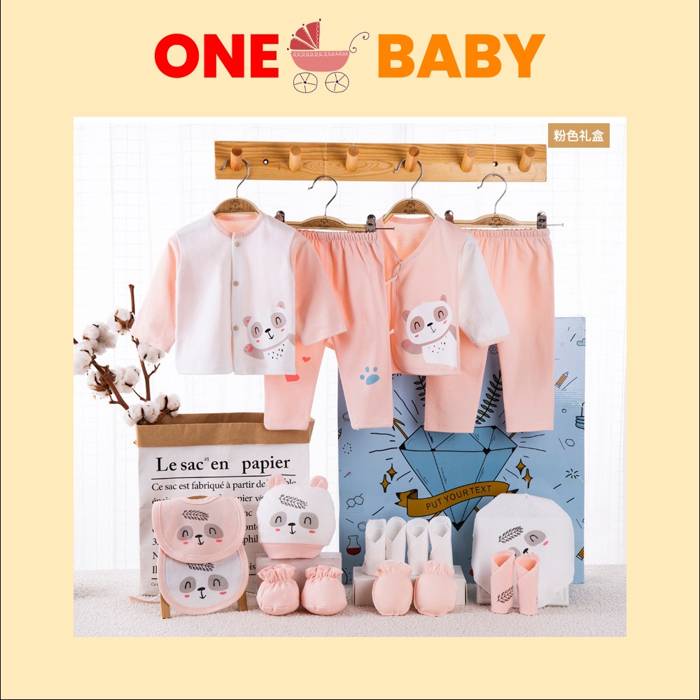 Premium 100 Cotton Newborn Baby Gift Set 18 22 27 Piece Set Baby Clothing Gift Box Hamper Baby Hadiah Newborn Shopee Malaysia