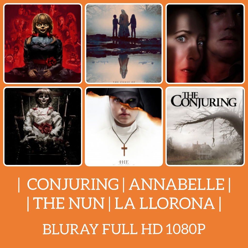 MOVIE PENDRIVE CONJURING ANNABELLE THE NUN HORROR COLLECTION